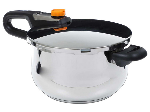 Olla de Presión MAN OP-2008 de 8 Litros, Acero Inoxidable.