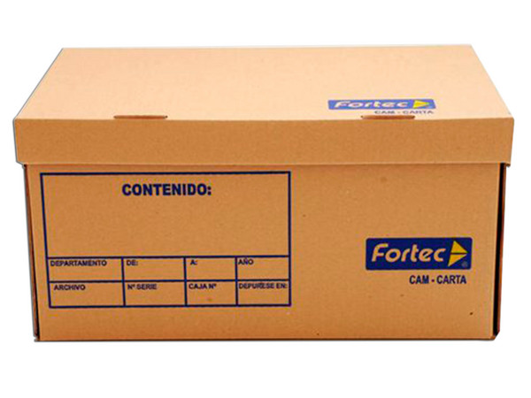 Caja de Archivo Fortec CAM-CARTA de Cartón.