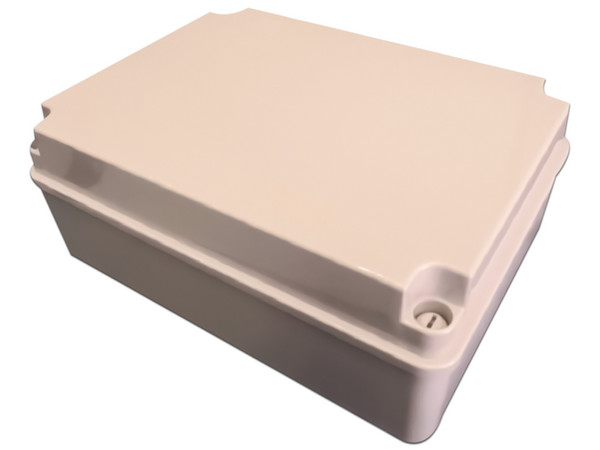 Caja plástica SBE TECH OP380300120, Tapa opaca, Multiusos, IP66.