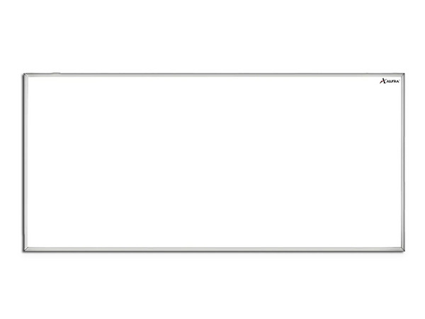 Pintarrón Alfra Metálico Escolar en Blanco de 120x240cm
