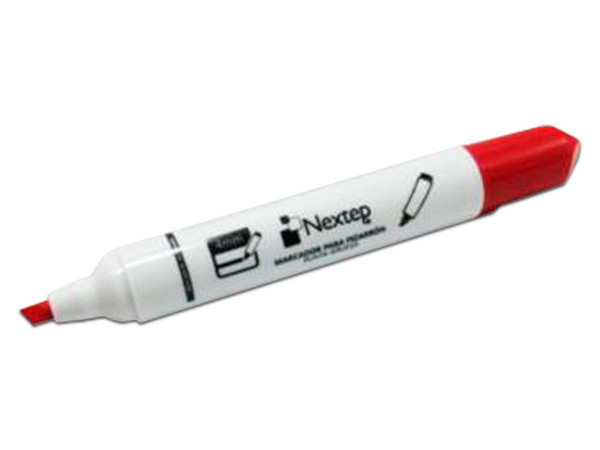 Marcador para pizarrón Nextep NE-082R, Paquete con 12 piezas, Color Rojo.