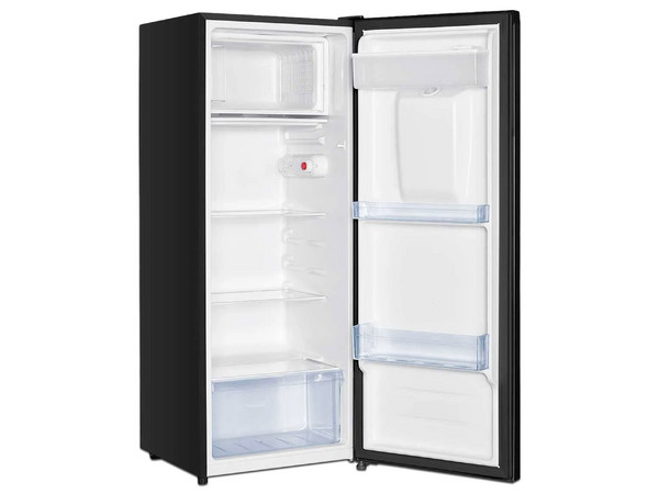 Refrigerador TCL TSD60BW de 168 L, con dispensador de agua. Color Negro