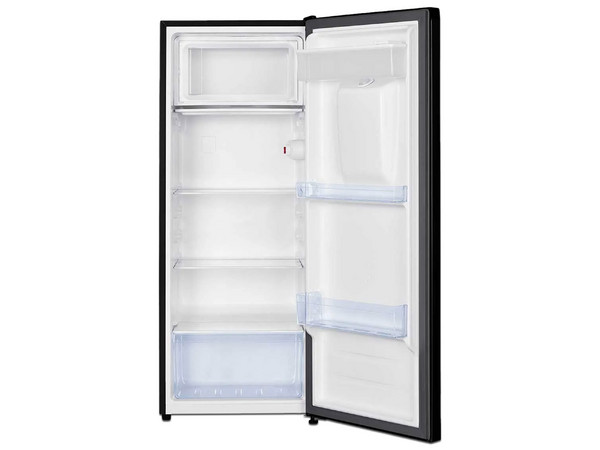 Refrigerador TCL TSD60BW de 168 L, con dispensador de agua. Color Negro
