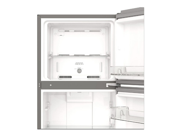 Refrigerador Acros Top Mount, 11 Pies Cúbicos, 2 Puertas. Color Gris.