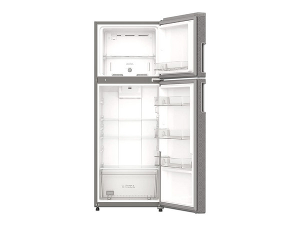 Refrigerador Acros Top Mount, 11 Pies Cúbicos, 2 Puertas. Color Gris.
