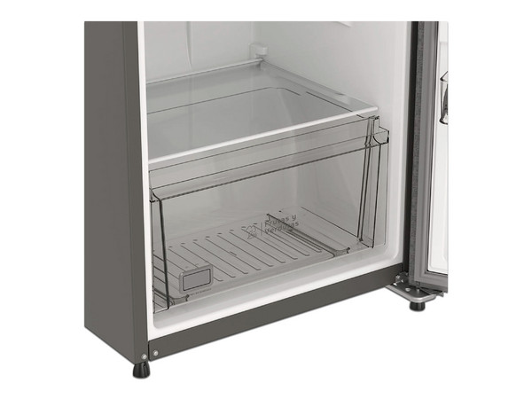 Refrigerador Acros Top Mount, 11 Pies Cúbicos, 2 Puertas. Color Gris.