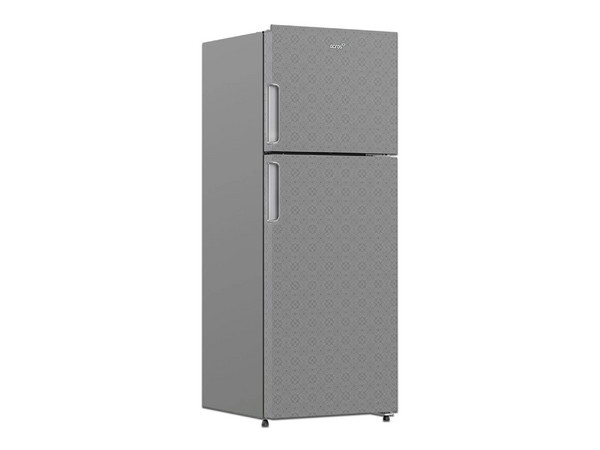 Refrigerador Acros AT1330D de 2 puertas, 368L, 110V. Color Gris.