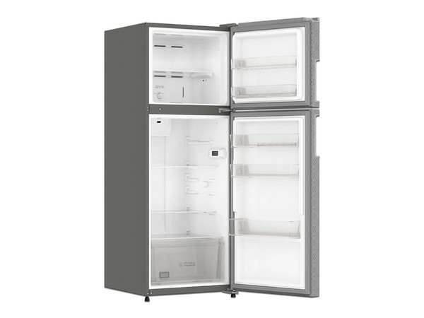 Refrigerador Acros AT1330D de 2 puertas, 368L, 110V. Color Gris.