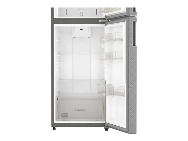 Refrigerador Acros AT1330D de 2 puertas, 368L, 110V. Color Gris.