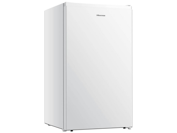 Frigobar Hisense RR33D6AWX1 de 3.3 pies cúbicos, Acero inoxidable, Color Blanco.