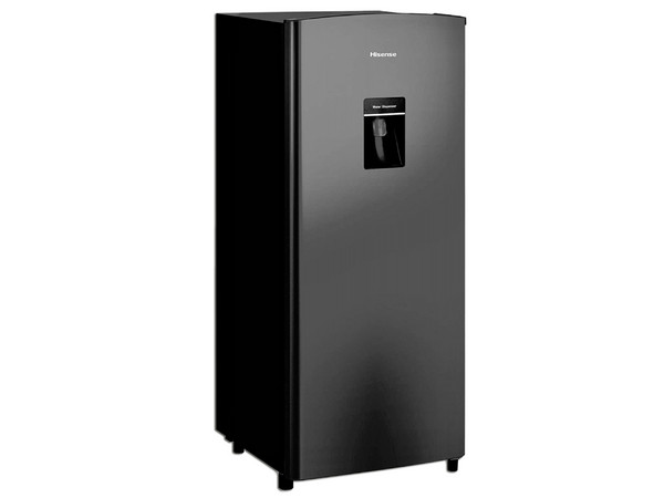 Refrigerador Hisense RR63D6WBX de 6.3 Pies Cúbicos, 176L, 115V, Dispensador de Agua, Color Negro.