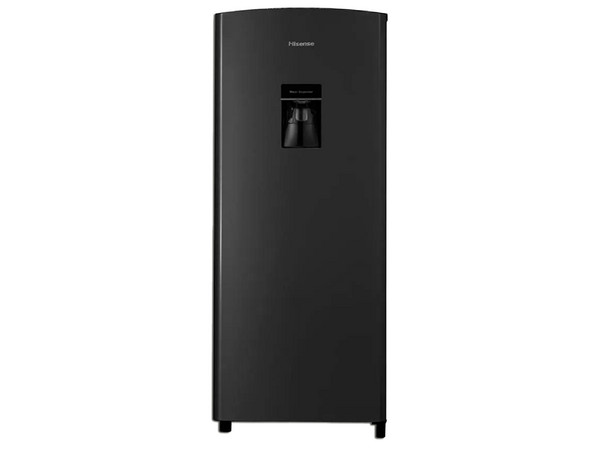 Refrigerador Hisense RR63D6WBX de 6.3 Pies Cúbicos, 176L, 115V, Dispensador de Agua, Color Negro.