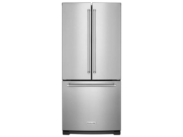 Refrigerador French Door 20 pies cúbicos, Acero Inoxidable, Color Silver.