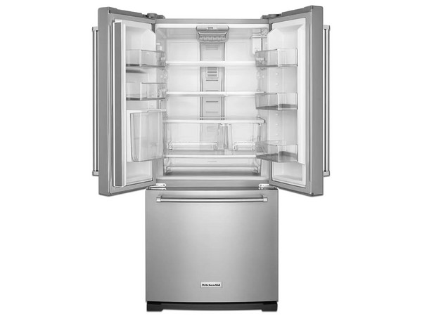 Refrigerador French Door 20 pies cúbicos, Acero Inoxidable, Color Silver.