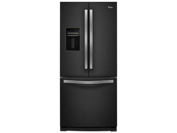 Refrigerador Whirlpool MWRF220SEHV, 20 Pies Cubicos, Tecnologia No Frost, Puerta Top Freezer, Color Negro.