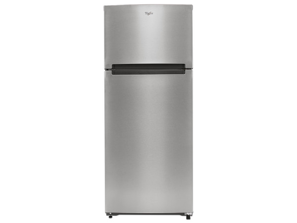 Refrigerador Whirlpool WT1850V, 18 pies Cubicos, Tecnologia No Frost, tipo Top Freezer, Color Negro.