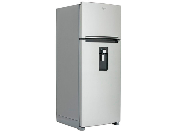 Refrigerador Top Mount Whirlpool WT1870A de 18 Pies Cúbicos, 503L, 115V, Color Plateado.