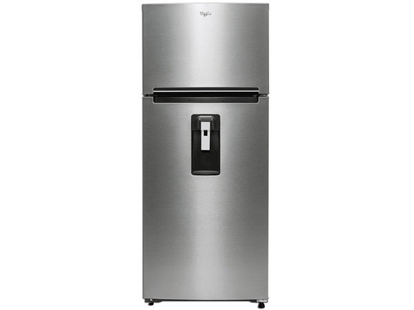 Refrigerador Top Mount Whirlpool WT1870A de 18 Pies Cúbicos, 503L, 115V, Color Plateado.