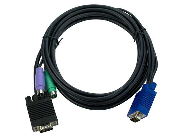 Cable Super-Flex KVM PS/2 Tripp Lite (3 en 1) de 1.8 m.