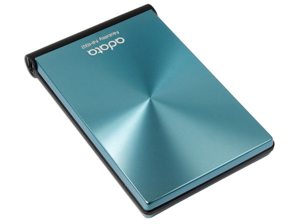 Disco Duro Portátil ADATA Nobility NH92 de 500 GB, USB 2.0. Color Azul  