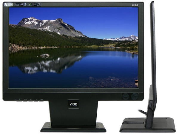 Monitor LCD AOC Widescreen de 15.4