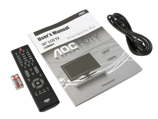 Televisión LCD Marca AOC L32W861 Widescreen 32