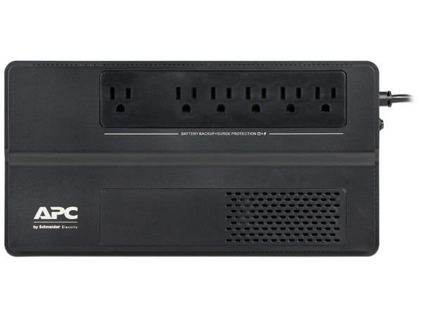 Unidad Easy UPS APC  BV1000 de 1000VA (600W) con 6 Contactos NEMA 5-15R, 120V. (Caja abierta)