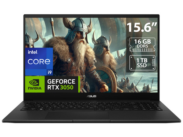 Laptop Gamer ASUS Q540VJ:
Procesador Intel Core i9 13900H (Hasta 5.4 GHz),
Memoria de 16GB DDR5,
SSD de 1TB,
Pantalla de 15.6