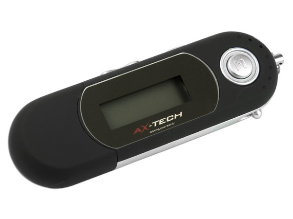 Reproductor de MP3 y Radio FM Axtech de 2GB, USB. Color Negro