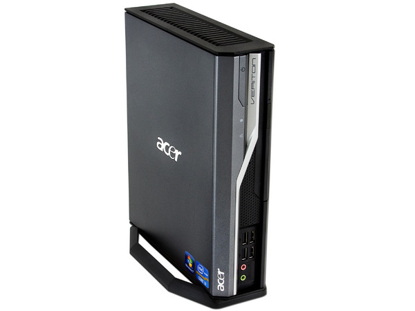 Computadora Slim Acer Veriton L4610G-SI3210W,
Procesador Intel Pentium Core-i3 2100 (3.1 GHz),
Memoria 4 GB DDR3, D.D. de 500GB SATA,
Video Intel HD Graphics 2000, SuperMulti DVD±RW DL, 
Windows 7 Professional (64 Bits),
No Incluye Monitor.