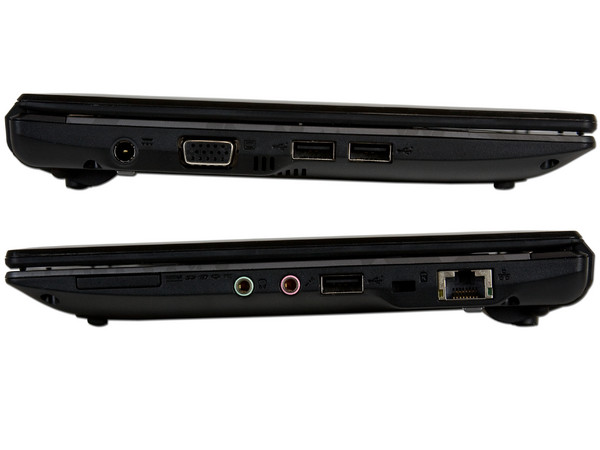 Netbook Acer Aspire One D260-13686:
Procesador Intel Atom N455 (1.66GHz),
Memoria de 1GB DDR3,  Disco Duro 250GB,
Pantalla de 10.1