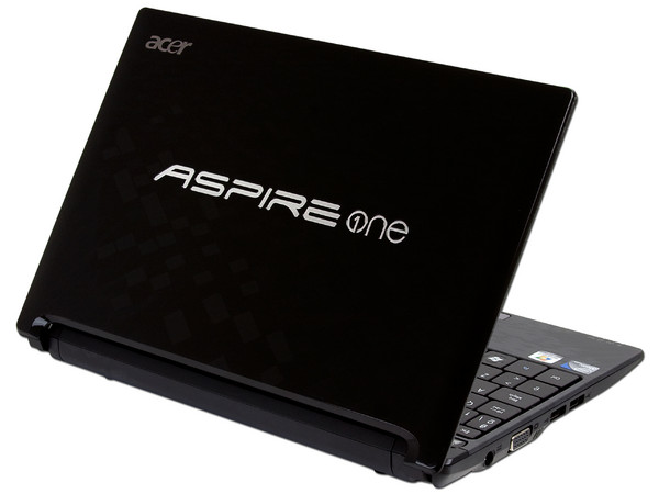 Netbook Acer Aspire One D260-13686:
Procesador Intel Atom N455 (1.66GHz),
Memoria de 1GB DDR3,  Disco Duro 250GB,
Pantalla de 10.1