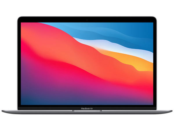 Apple MacBook Air 13:
Procesador Apple M1 CPU 8 GPU 7,
Memoria de 8GB DDR4,
SSD de 256GB,
Pantalla de 13.3