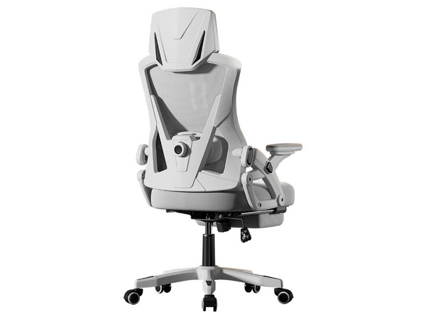 Silla Gamer Balam Rush Power Rush Mesh, Reposabrazos Fijo, Pistón de clase 2, Mecanismo mariposa con Inclinación de hasta 145 Grados, Soporta hasta 100Kg, Color Gris. (Caja abierta)