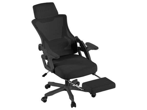Silla Gamer Balam Rush Power Rush Mesh, Reposabrazos Fijo, Soporta hasta 100Kg, Inclinación de hasta 145  Grados, Color Negro. (Caja abierta)