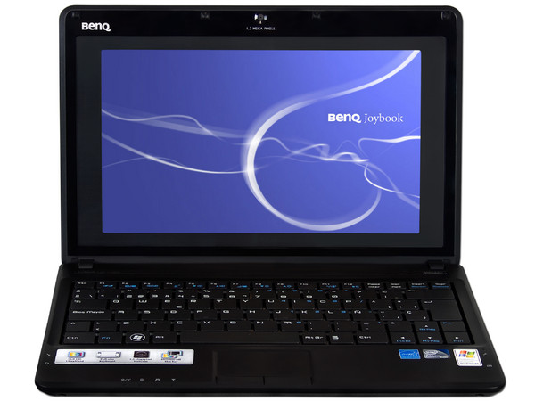 Netbook BenQ Joybook Lite U106E:
Procesador Intel Atom N270 (1.60 GHz),
Memoria de 1GB DDR II,  Almacenamiento Interno 160GB,
Pantalla de 10.1