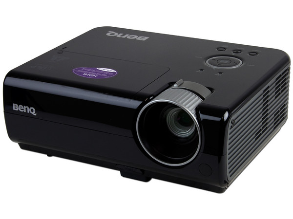 Proyector BenQ MW512, Resolución de 1280 x 800 y 2800 ANSI lúmenes y 3D Ready.
