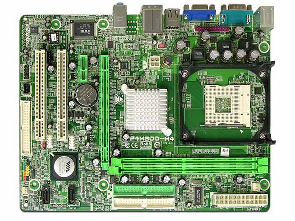T. Madre Biostar P4M900-M4, ChipSet VIA P4M900,
Soporta: Pentium 4 Prescott, Socket 478,
Integrado: Video Chrome9 HC IGP, Audio y Red,
Memoria: DDR2 533/667MHz, 2 Bancos, 4GB Max,
Diseño: Micro ATX, Ptos: 1x PCI-E X16, 1xPCI-EX1, 2xP