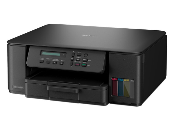 Multifuncional Brother InkBenefit Tank DCPT530DW, Sistema de Tanques de Tinta, Impresora, Copiadora y Escáner, Resolución de Impresión de 6000 x 1200 DPI, Wi-Fi, USB. (Caja abierta)