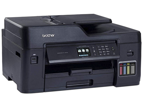 Multifuncional Brother InkBenefit MFC-T4500DW, Impresora, Copiadora, Escáner y Fax, Sistema de Tanques de Tinta, Ciclo mensual de Trabajo de hasta 30.000 Páginas, Con Duplex, Wi-Fi, Ethernet, USB. (Caja abierta)