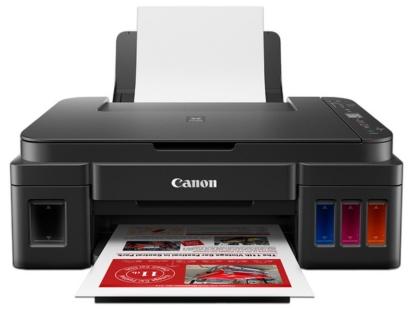Multifuncional a Color Canon PIXMA G3110, Impresora, Copiadora y Escáner, Sistema de Tanques de Tinta, Wi-Fi, USB. (Reparado)