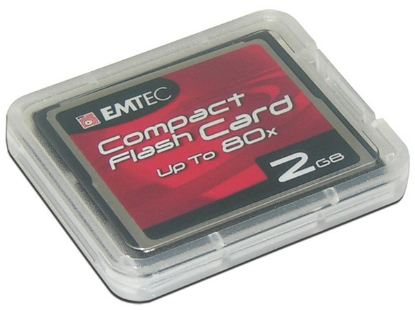 Memoria Emtec Compact Flash de 2GB