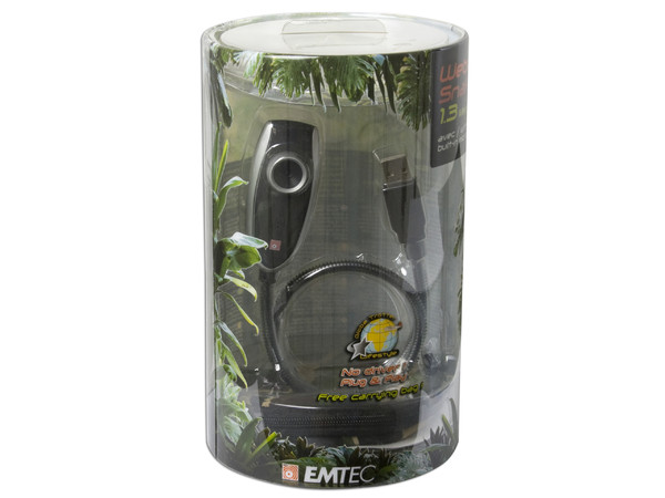 Cámara Web Emtec Snake resolución 1.3MP, USB