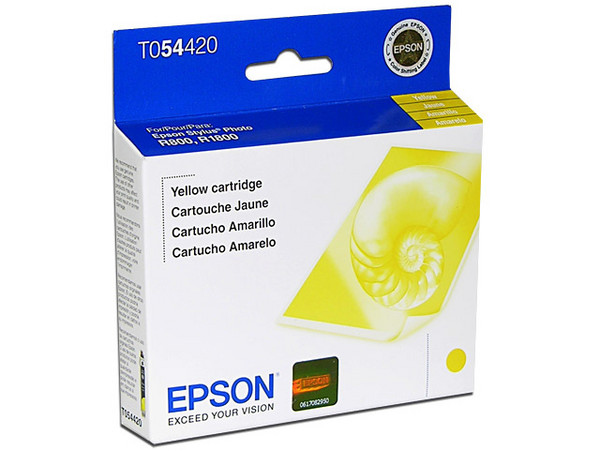 Cartucho EPSON Stylus Photo AMARILLO Modelo: T054420