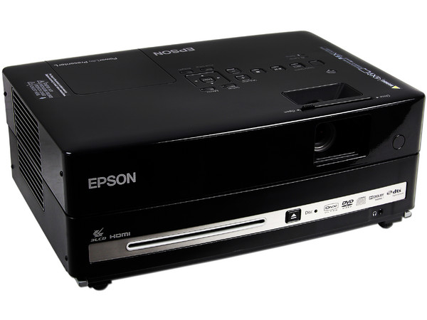Proyector Epson Presenter L, Resolución de 960x540 (540p), Contraste 2000:1, 2,000 lúmenes, Reproductor de DVD Incorporado.