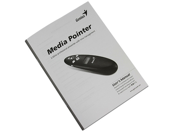 Presentador Inalámbrico Genius Media Pointer 2.4GHz con puntero