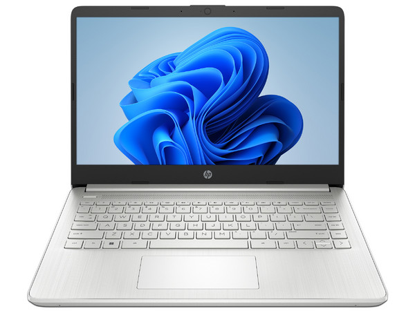 Laptop HP 14 dq2053cl:
Procesador Intel Core i3 1125G4 (hasta 3.70 GHz),
Memoria de 8GB DDR4,
SSD de 256GB,
Pantalla de 14