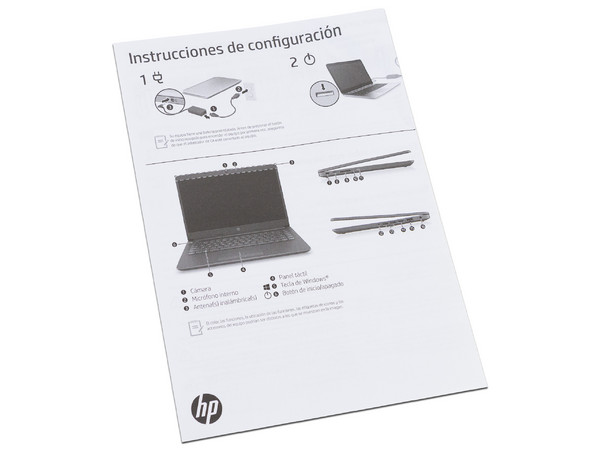 Laptop HP 245 G8:
Procesador AMD Ryzen 5 5500U (hasta 4.00 GHz),
Memoria de 8GB DDR4,
SSD de 256GB,
Pantalla de 14