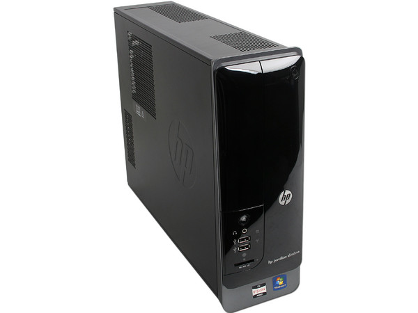 Mini Computadora HP Slimline S5-1128la,
Procesador AMD E2-3200 (2.4 GHz),
Memoria 4GB DDR3, D.D. de 1TB,
Reproductor Blu-ray/DVD SuperMulti, Red 802.11b/g/n, Video Radeon HD 6450,
Windows 7 Home Premium (64 bits),
No Incluye Monitor
