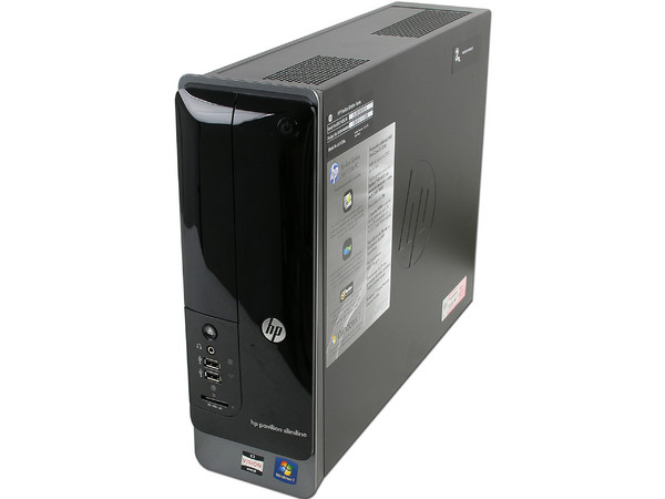 Mini Computadora HP Slimline S5-1128la,
Procesador AMD E2-3200 (2.4 GHz),
Memoria 4GB DDR3, D.D. de 1TB,
Reproductor Blu-ray/DVD SuperMulti, Red 802.11b/g/n, Video Radeon HD 6450,
Windows 7 Home Premium (64 bits),
No Incluye Monitor